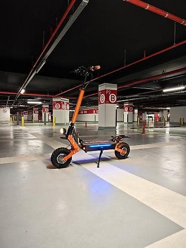 Elektrik nəqliyyatı: Yeni Elektrik samokat 10", > 1000 Vt, > 45 km/s, Ünvandan götürmə — 5