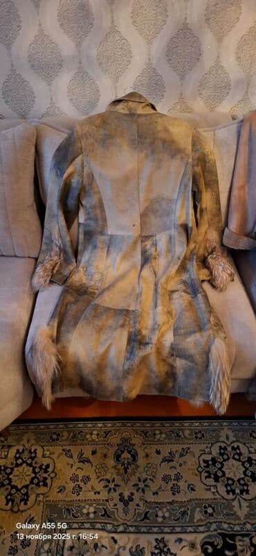 qadınlar üçün xəz palto: Rusiyadan alinib, üstündə deridir yazilib, Qadın uzun palto – təbii — 3