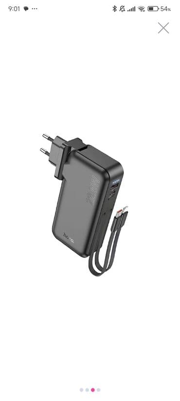 apple adapter 20w qiymeti: Powerbank Hoco, 20000 mAh, Yeni — 2