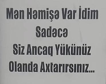 Yükdaşıma - Şəhərdaxili və şəhərlərarası yük daşınması “Mən həmişə
