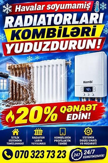 isti su torbasi: Radiator və kombi yuyulması xidməti Təklif Edilir sizə İşini peşakar — 1