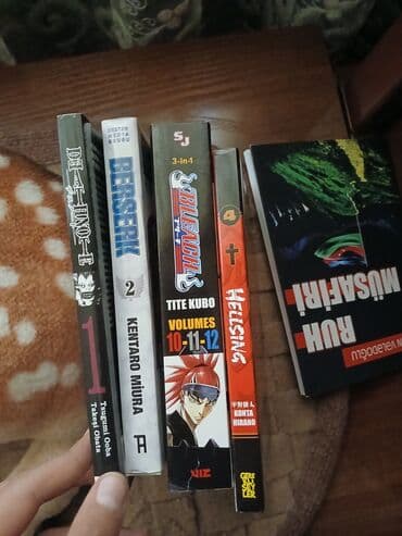 Barter Olunur. Vagabond 51 Azn. Death Note Denesi 6 Azn (4 Cild i