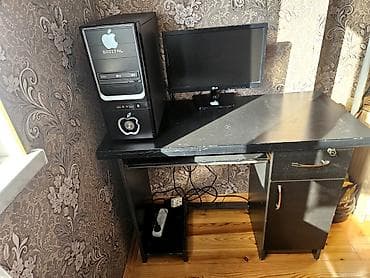 Modemlər və şəbəkə avadanlıqları: Masaüstü kompüter + monitor seti Xüsusiyyətlər: - RAM: 4 GB - Korpus — 5