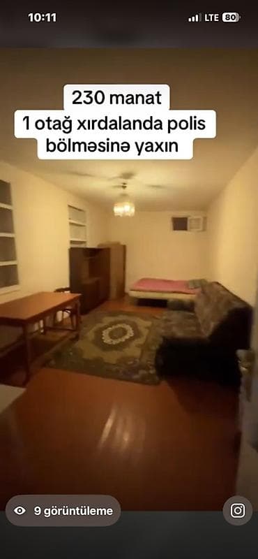 xankendi ev satilir: Kirayə: Xırdalanda, polis bölməsinə yaxın 1 otaqlı mənzil.şəkillər — 3