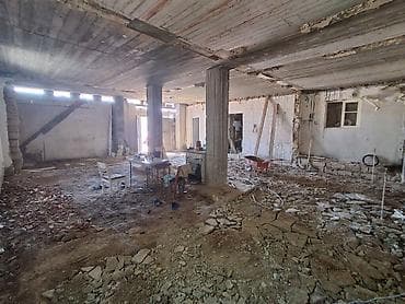 Obyekt icareye verlir– geniş açıq planlı beton karkaslı sahə temirde — 2