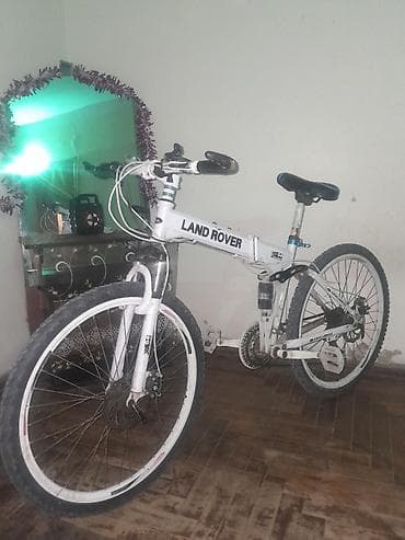 vlosibet: Land Rover G4 Challenge qatlanan dağ velosipedi - Rəng: ağ, Land — 3