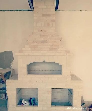 ventilyator temiri: Kərpic işləri və açıq hava mətbəxi/şamdan-peç tikintisi Xidmətin — 6