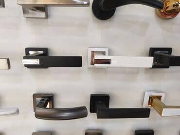 Qapı tutacaqları kolleksiyası - Müxtəlif dizaynlar: düz və minimal