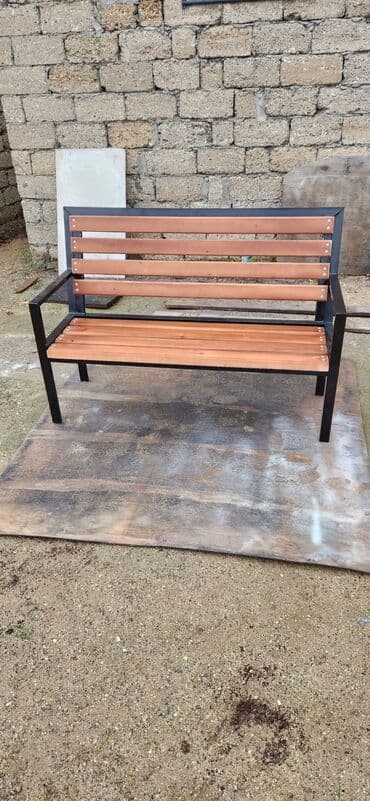 Sifarişlə bağ yelləncəkləri: Söykənəcək ilə, Qollu, Taxta, Azərbaycan, Kredit yoxdur — 5