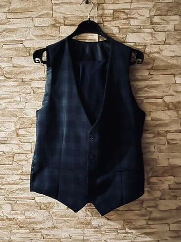 gumus halqa sirqalar: Gianni Rivera kişi kostyumu – 2 hissə razimer 48 - Rəng: tünd göy — 2