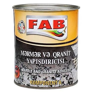FAB Mərmər və Qranit Yapışdırıcısı – Komponent A, 1200 q - Tərkib