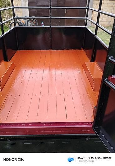 maşın qoşqusu: Yük qoşqusu (tək oxa), fermer və tikinti işləri üçün universal — 7