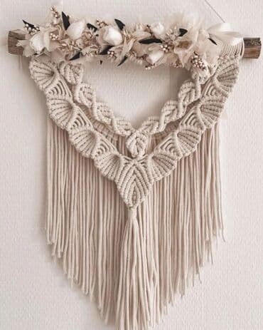 Fiqurlar: Dekor makrame pano — 6