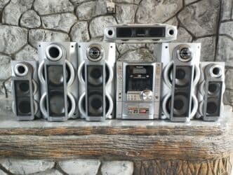 panasonic kx: PANASONIC 5.1 MUSIQI MƏRKƏZI BLUTUZ USB KASSET RADİO AUX KARAOKE SƏS — 6