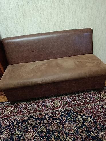 taburetka satilir: İkiqat funksiyalı oturacaq-çəkmece (banketka) - Material: qəhvəyi — 2