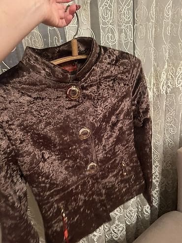 Пиджаки: Qadın şıq pencək – KENZO Paris - Rəng: qara - Model: düz kəsim, qısa — 5