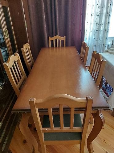 yan masa: Yüksək keyfiyyətli, təmiz palıd ağacından hazırlanmış əl işi masa və — 3