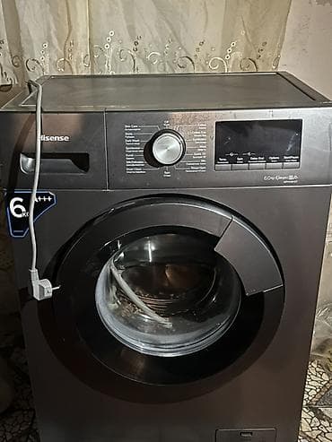 tipsi qaynaq nedir: Hisense önyükləməli paltaryuyan maşın - Yük həcmi: 6 kq (etiketdə — 3