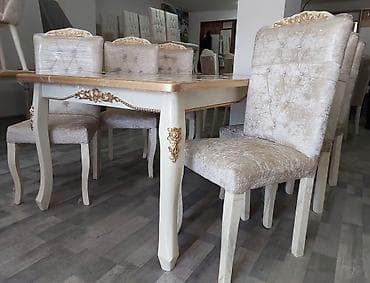 Qonaq otağı üçün, Yeni, Açılan, Kvadrat masa, 6 stul lalafo.az -da Qonaq otağı üçün, Yeni, Açılan, Kvadrat masa, 6 stul