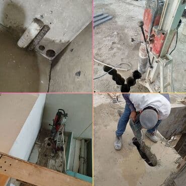 masin radiator temiri: Beton işləri — 3