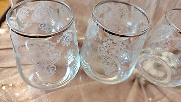 demir stekan: Stəkanlar, Şüşə, 12 ədədli dəst — 4