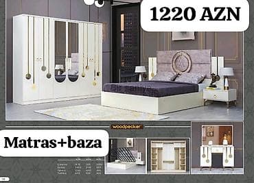 dolab usaq: İkinəfərlik çarpayı, Dolab, Yeni — 1
