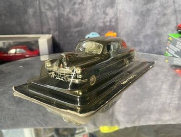 1 43 modelka: Коллекционная модель zim gaz12 black 1952 deagostini scale 1:43 — 2