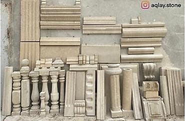 turk tekstil cehizlik: Dekorativ daş qəlibləri və elementləri - Təbii daşdan hazırlanmış — 1