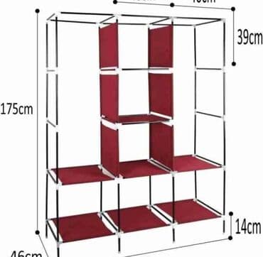 стеллаж шкаф: Yeni, Açılan, Qarderob, paltar dolabı — 3