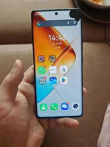 xarab telefonlar: Infinix Note 4 Pro, 256 GB, rəng - Göy — 3