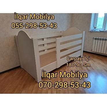 ucuz kravat: Oğlan və qız üçün, Yeni, Çarpayı, Bazasız, Matrassız, Siyirməsiz — 5