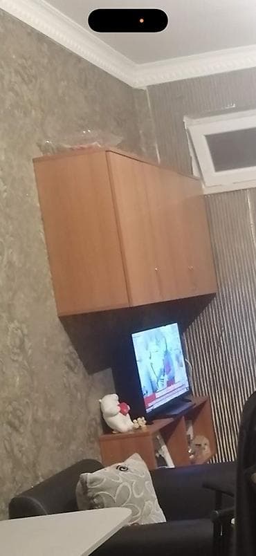 ber ber: Divar asılan şkaf və TV altlığı dəsti - Material: laminat/LDSP (taxta — 3