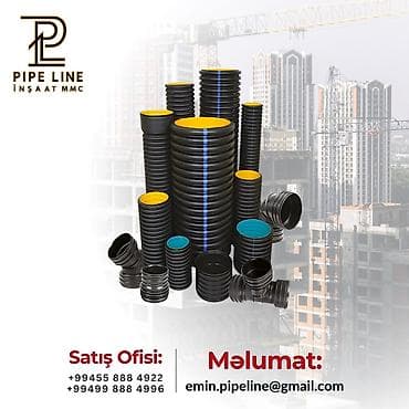 nerj boru: "Pipe Line İnşaat" şirkəti olaraq infrastruktur layihələriniz üçün — 7