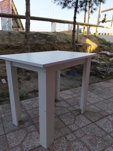 qəhvə stolu transformatoru: Mətbəx masası, Yeni, Açılmayan, Laminat, Dördbucaq masa — 7