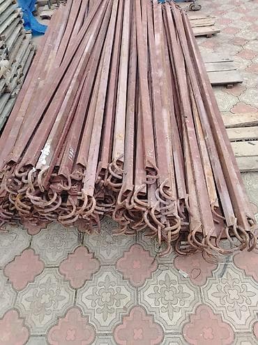 dəmir lesa: Fasad üçün metal skafold (lesa) komplekti - Modul tipli metal — 7