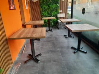 барные стулья со спинкой: Bar masası, Yeni, Açılmayan, Laminat, Kvadrat masa — 3