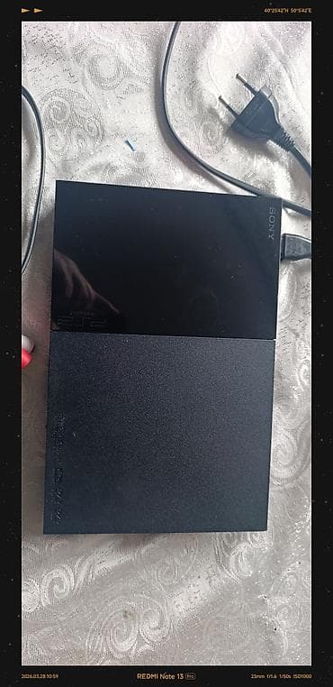 playstation 1: Sony PlayStation 2 Slim (PS2) oyun konsolu hec bir problemi yoxdu — 2