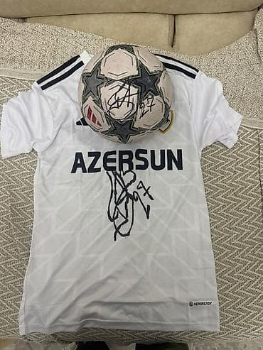 imzalı formalar: Futbolka, Adidas, S, rəng - Ağ — 1