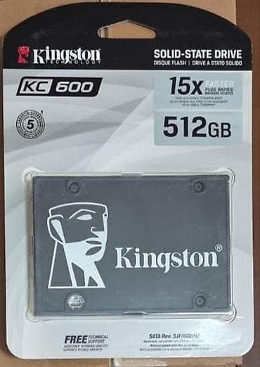 ssd 4 tb: Daxili SSD disk Kingston, 512 GB, 2.5", Yeni — 3
