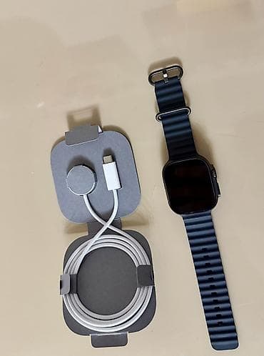 vmf saat: İşlənmiş, Smart saat, Apple, Аnti-lost, rəng - Qara — 1