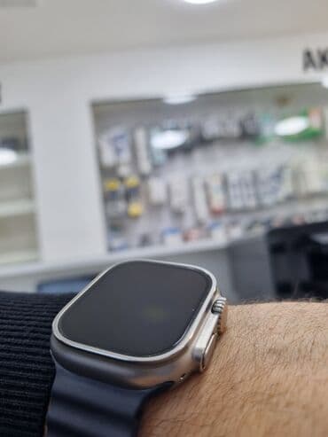 soyuducu qara: İşlənmiş, Smart saat, Apple, Sensor ekran, rəng - Boz — 3