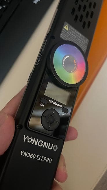 Elektronika: Led isiq "Yongnuo 360 pro 3" Heçbir problemi yoxdur, ehtiyyac yoxdur — 3