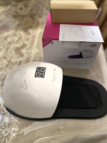 ev kinotetri: Xebaly 48W UV/LED dırnaq lampası – manikür və pedikür üçün — 1
