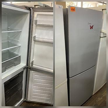 2 qapılı Midea Soyuducu Satılır, rəng - Boz