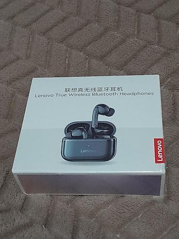 notebook cantası: Lenovo True Wireless Bluetooth Headphones - Tam simsiz TWS qulaqlıq - — 1