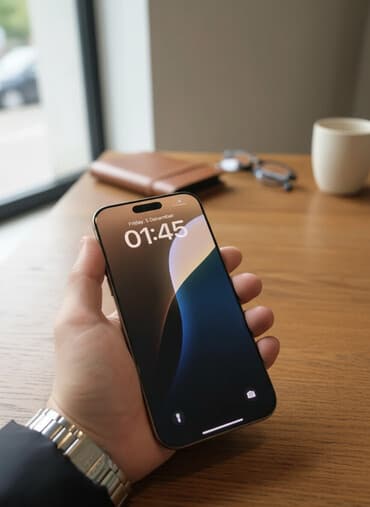 зарядка для айфона 5: IPhone 16 Pro Max, 256 GB, White Titanium, Simsiz şarj — 1