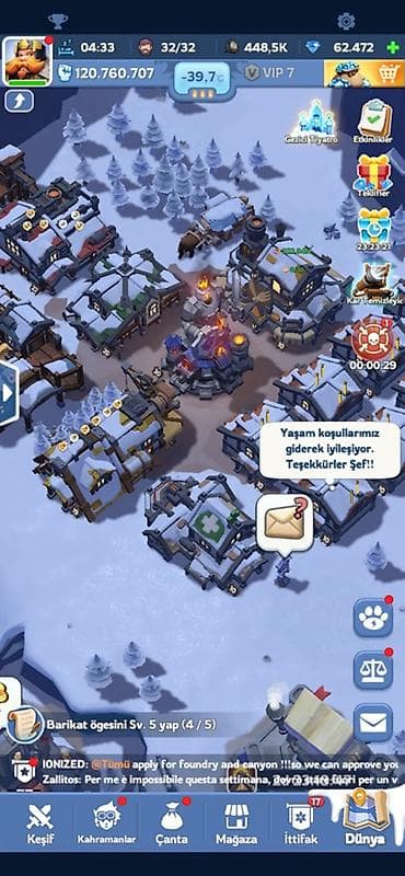 Mobil oyun hesabı – Whiteout Survival Frozen City/Arctic temalı — 2