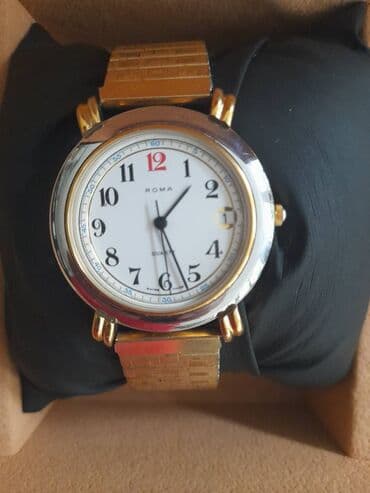 Очки: ROMA Swiss Made Kvarç saatı Etibarlı İsveçrə mexanizmi ilə klassik — 1