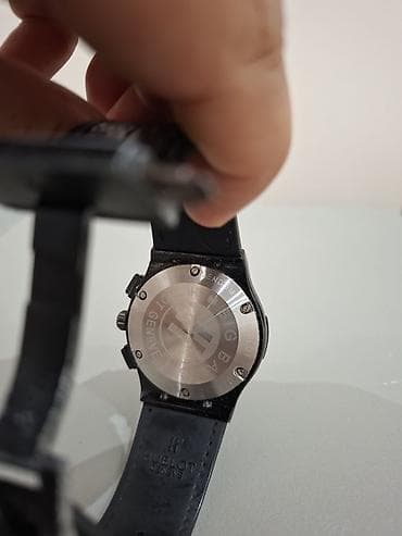titan saat: Saat çox seliqeli istifade edilib xronoqraflar işləkdir Hublot — 3