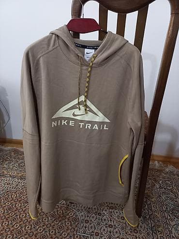 hoodie: Svitşot, Nike, M, rəng - Bej — 1
